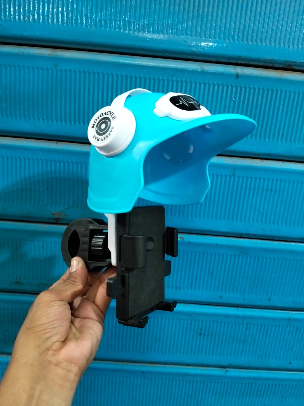 Soporte de celular moto con casco Cod:13455 driver:01