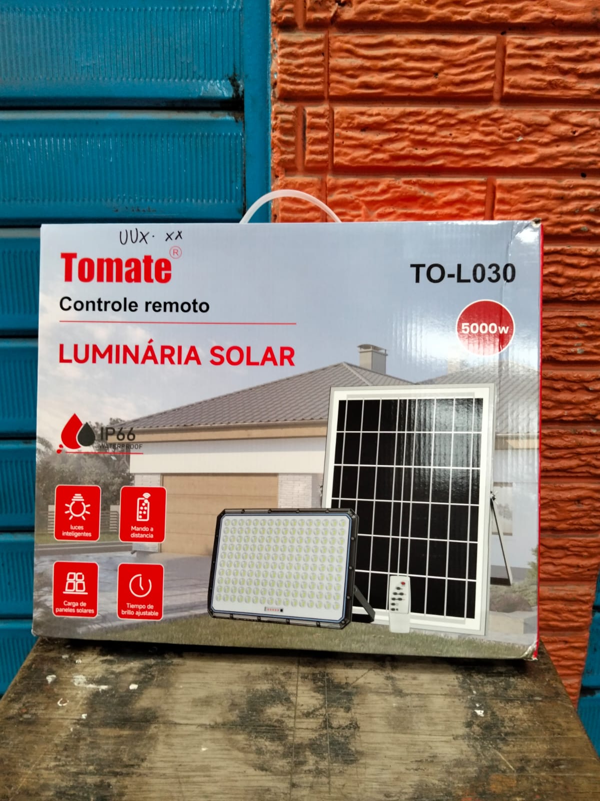 Reflector 500W con panel solar Cod:1337 driver:01