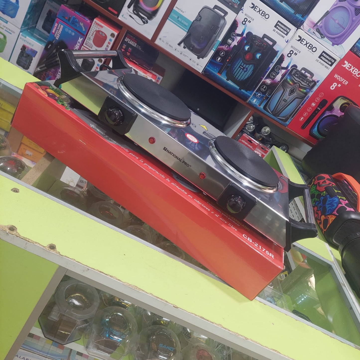 cocina electrica 2 hornillas Cod:6016 driver :05