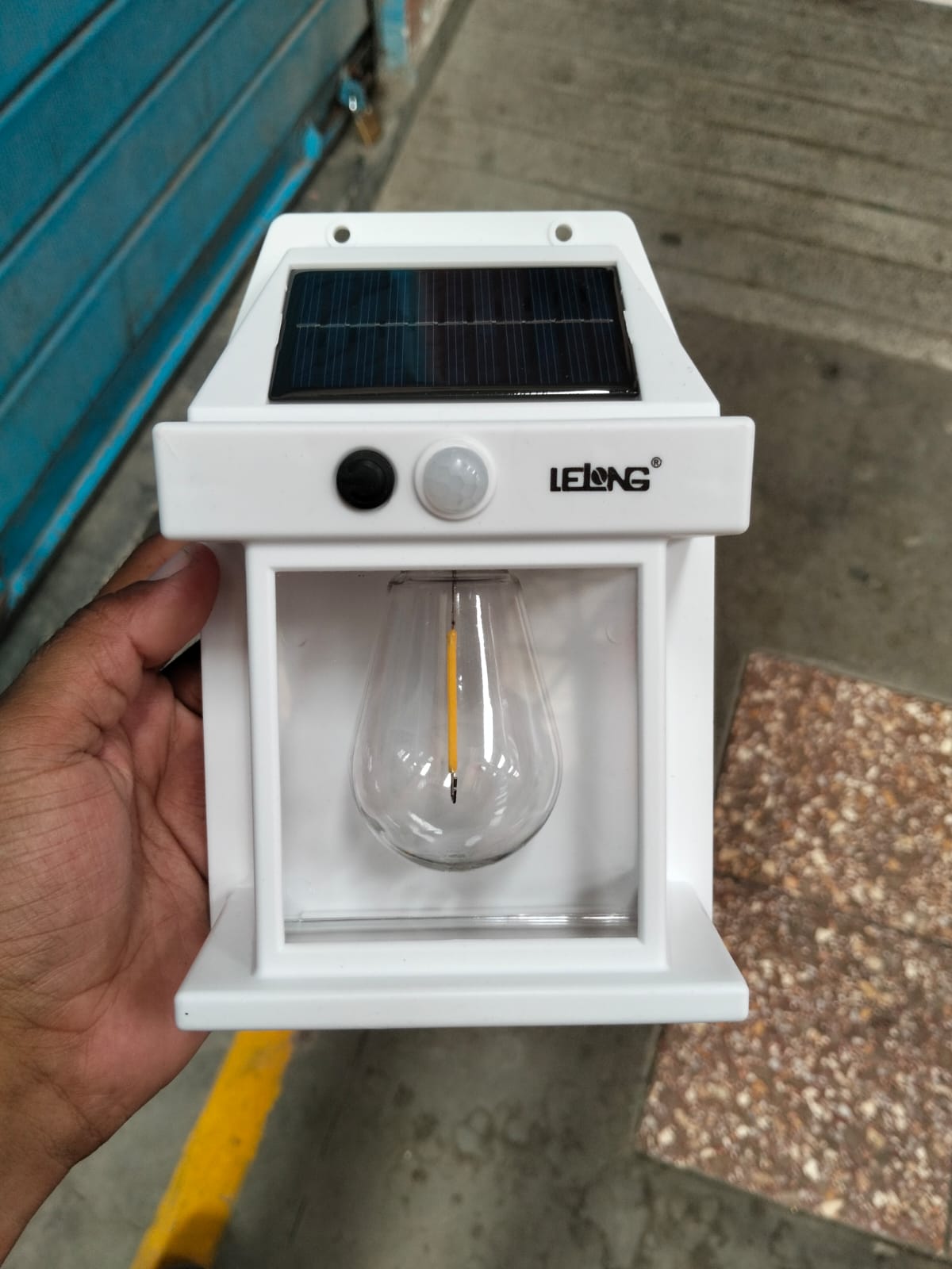 luminaria solar luz amarilla cod:1157 driver:01