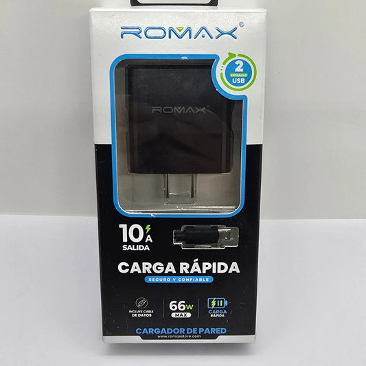 Cargador tipo C carga rapida 66W Cod:1335