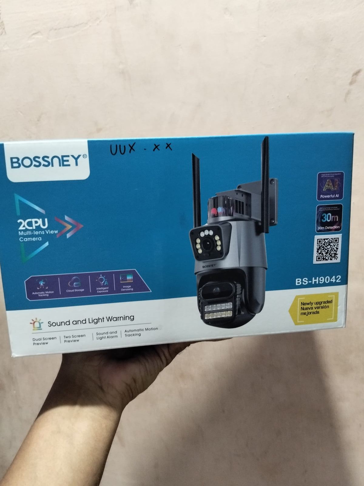 Camara de seguridad doble lente Cod:3054 driver :01