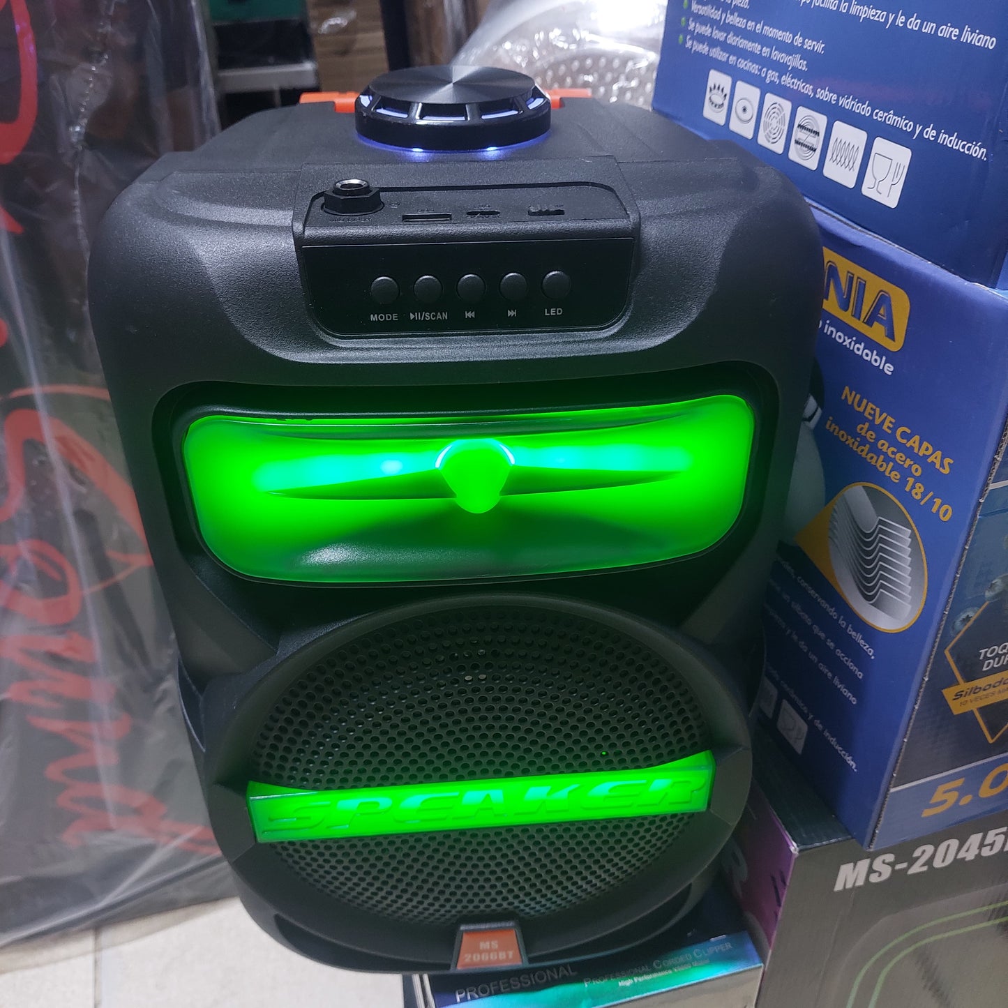 parlante Bluetooth 8" 25W Cod:6034 driver :02