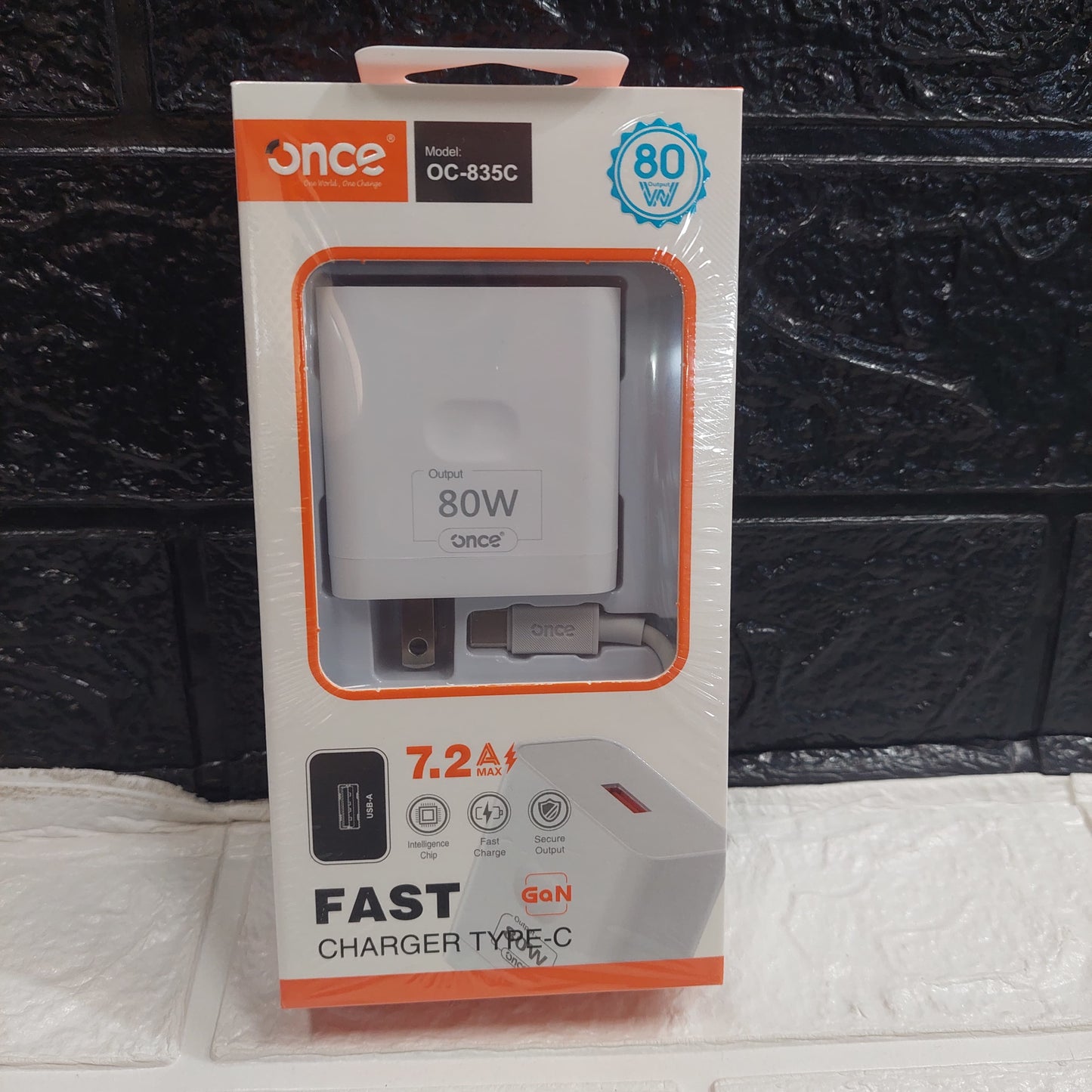 Cargador tipo C 7.2A 80W Cod:3360 Driver :01