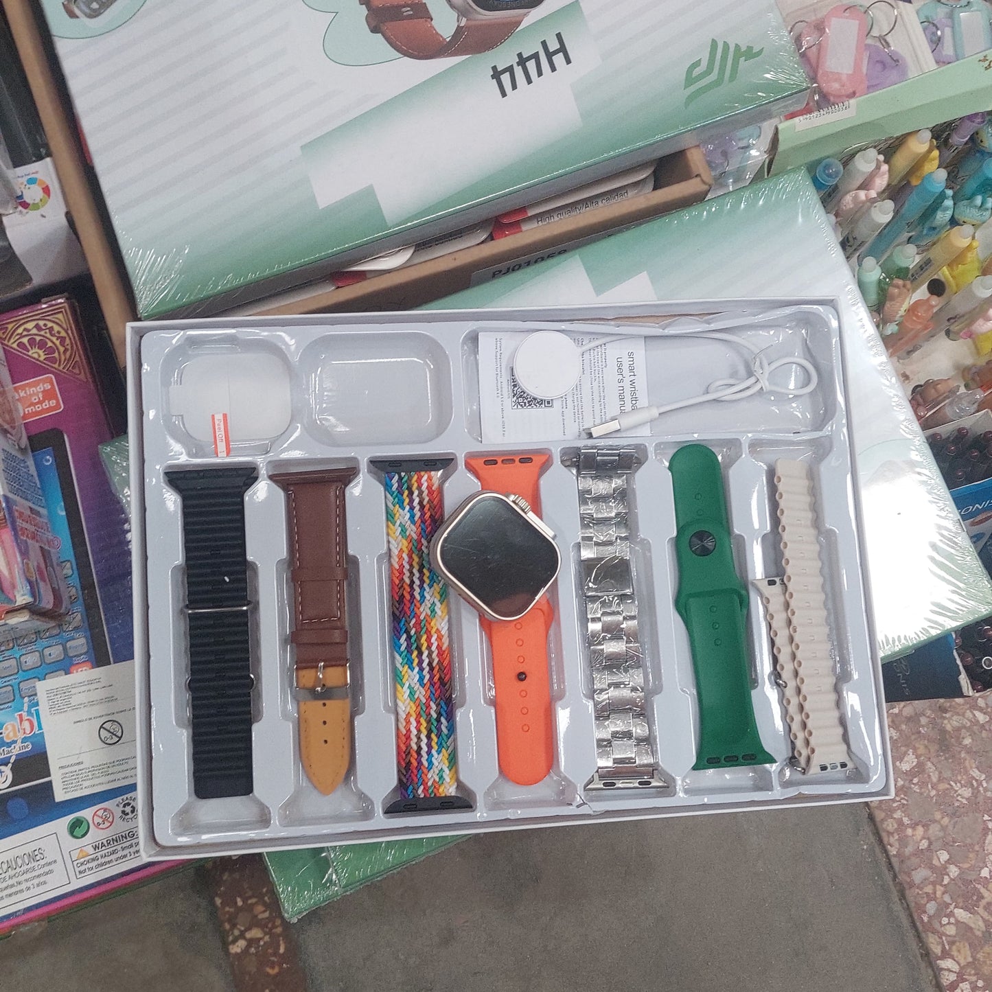 Reloj Smartwacht  7 correas Cod:3350 Driver:01