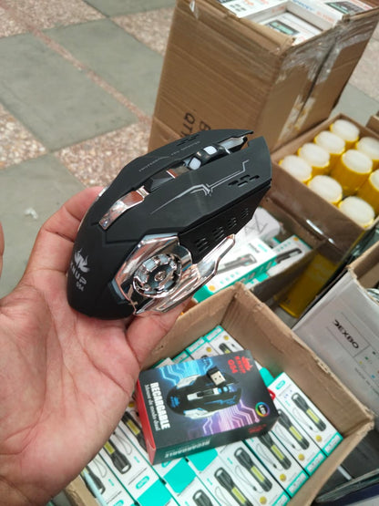 Mouse gamer inalambrico recargable Cod:1433 driver:01