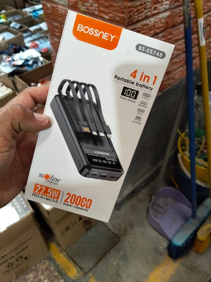 Bateria portatil solar 20000mah Cod:1343 driver:01