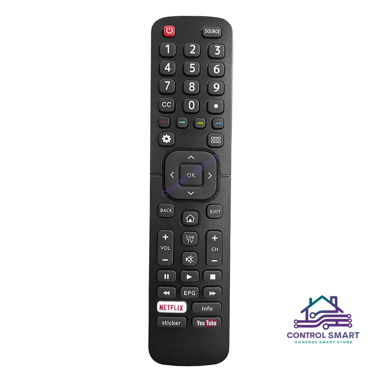control remoto hisense Cod:1413 driver:03