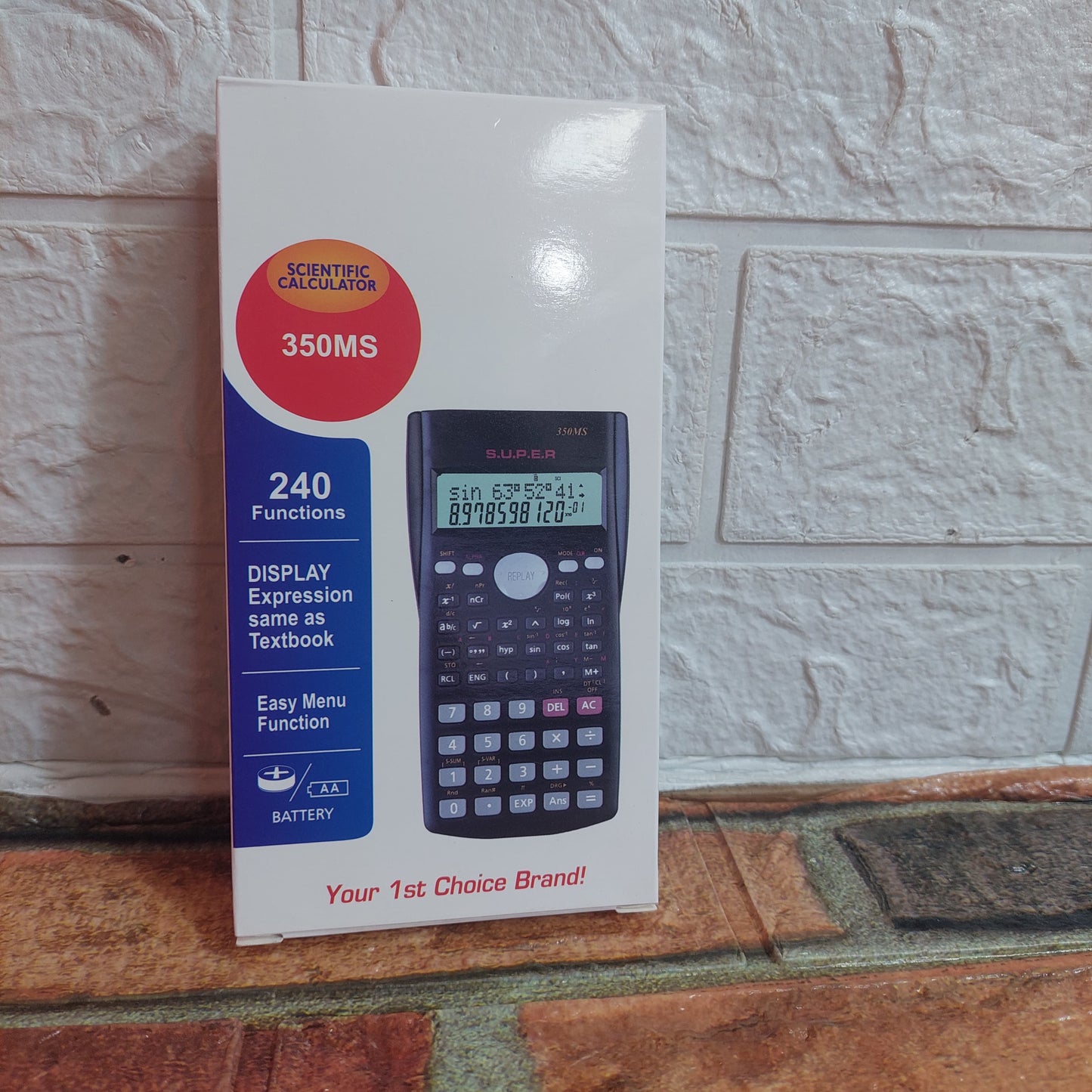 Calculadora científica 240 funciones Cod:6049 driver:03