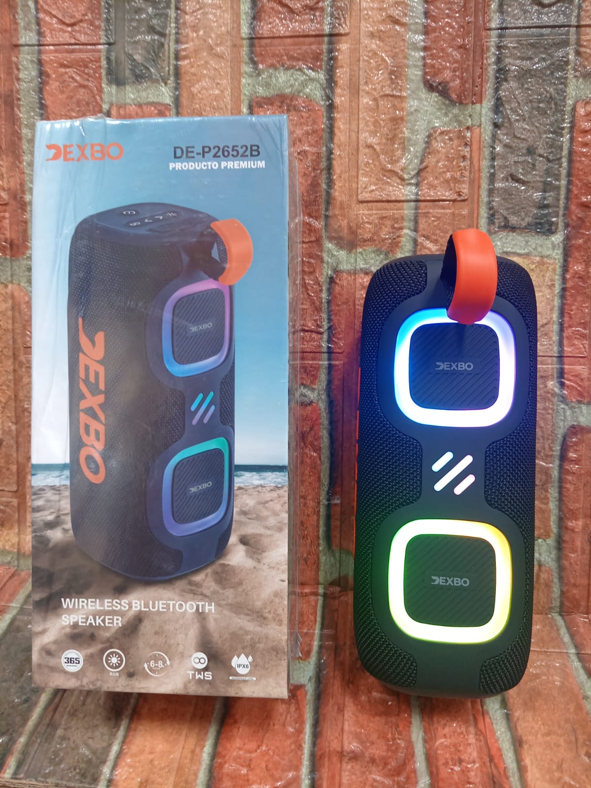 Parlante Bluetooth 20W x 2 Cod:1331 driver:01