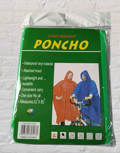 poncho impermeable cod:1234 driver:03