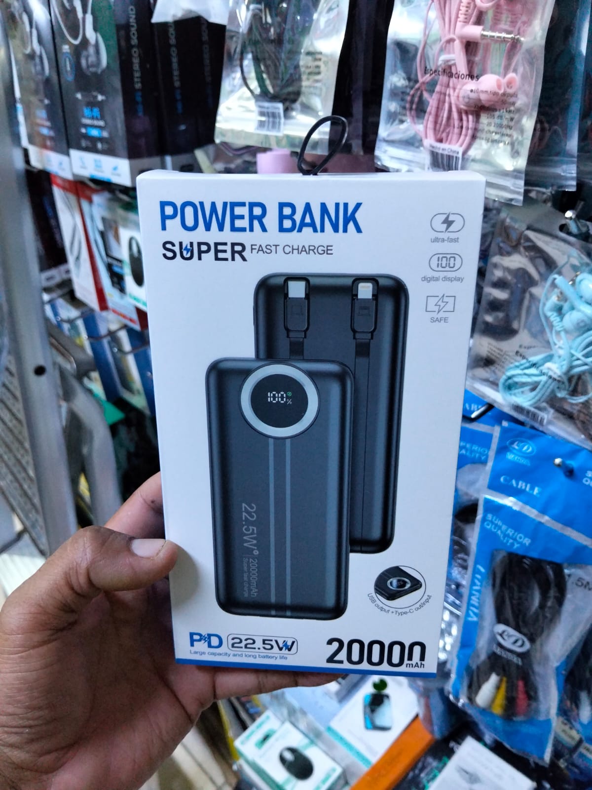 bateria portatil 20000mah Cod:1422 driver:02
