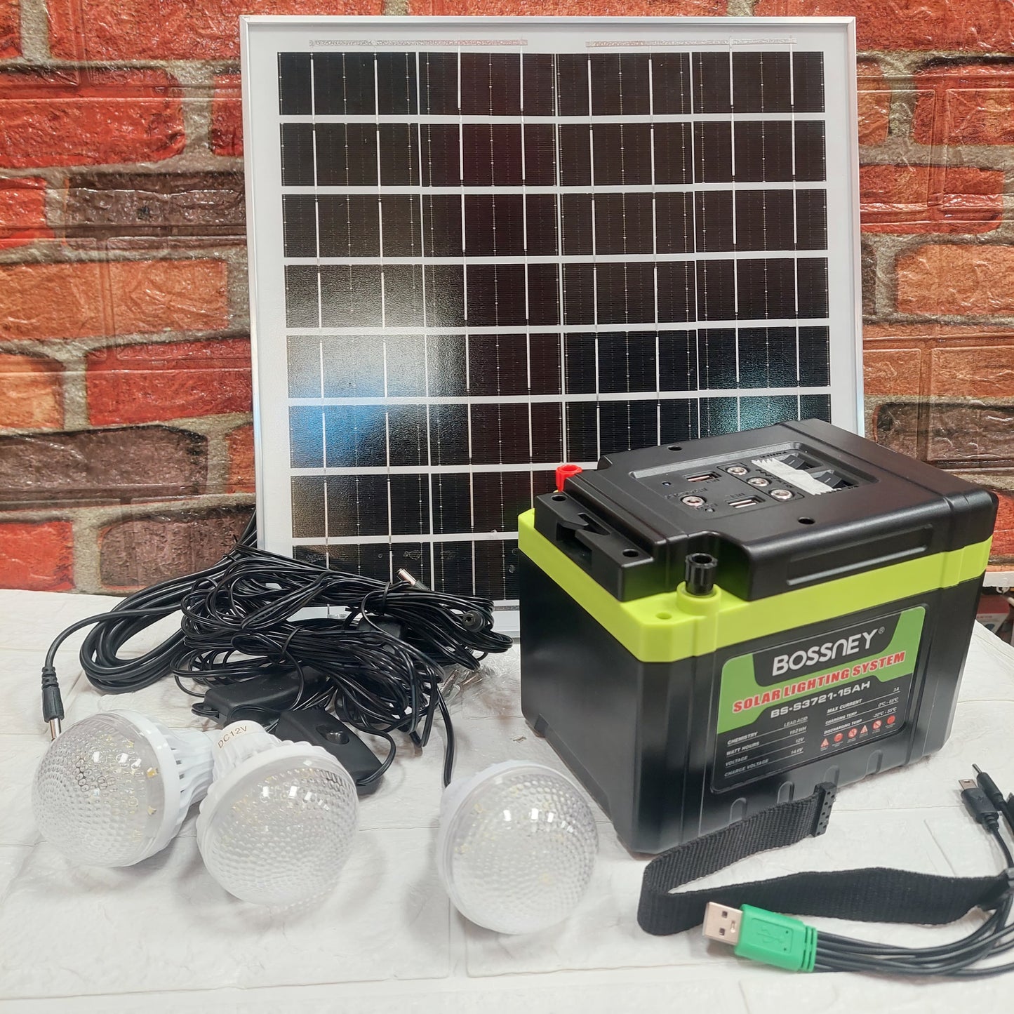 Kit solar con panel solar Cod:5040 Driver :01