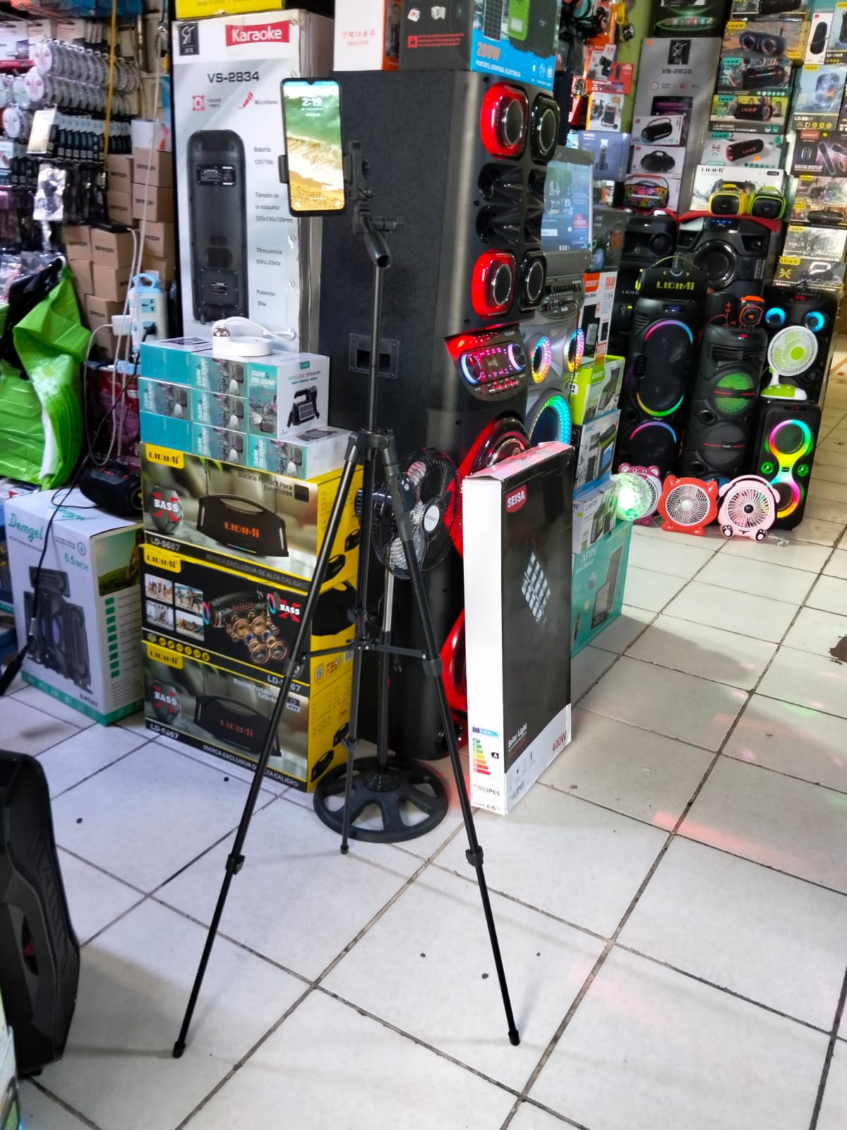 Tripode para celular 1.41 cm Cod:5087 driver :02
