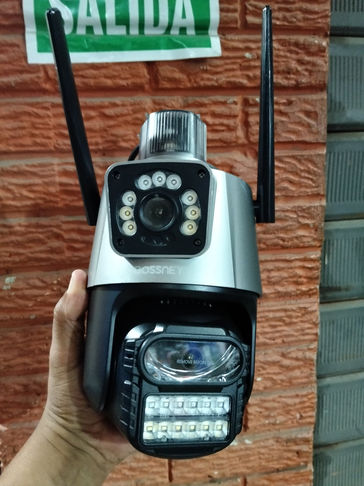 Camara de seguridad doble lente Cod:3054 driver :01