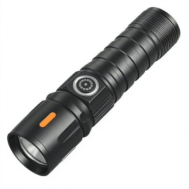 linterna recargable zoom metálica Cod:1274 driver:01