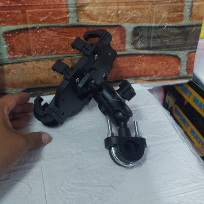 Soporte de celular  8 pines para timon de moto Cod:5006 Driver:01