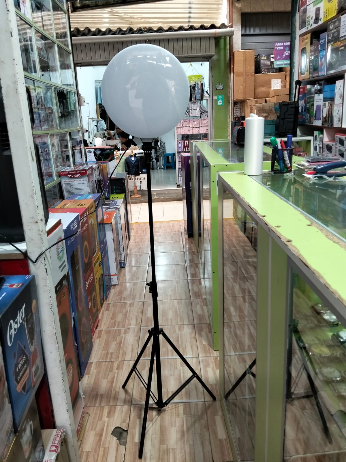 Panel luz led 33 cm  x 33 con tripode cm Cod:1456 driver:05