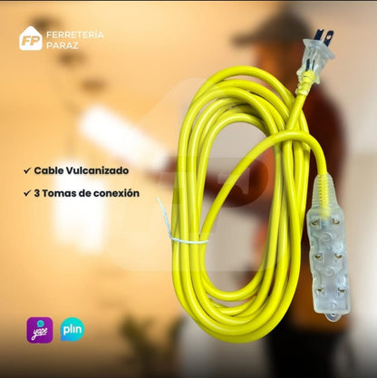 Extension electrica 5 Metros COD:3122 COD:04