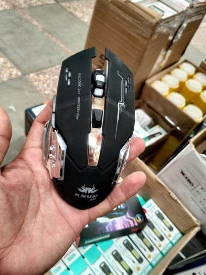 Mouse gamer inalambrico recargable Cod:1433 driver:01