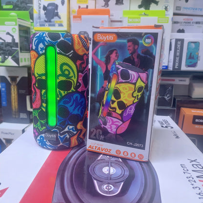parlante Bluetooth calavera 20W cod:3318 Driver :02