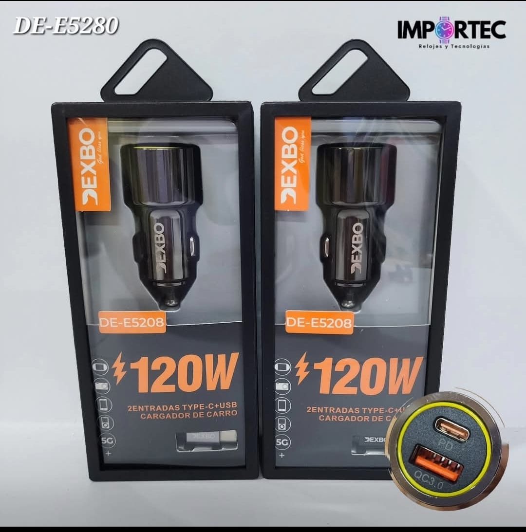 cigarrera 120w para auto Cod:1387 driver :01
