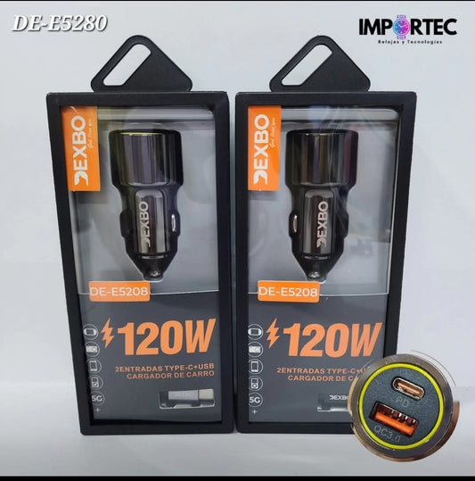 cigarrera 120w para auto Cod:1387 driver :01