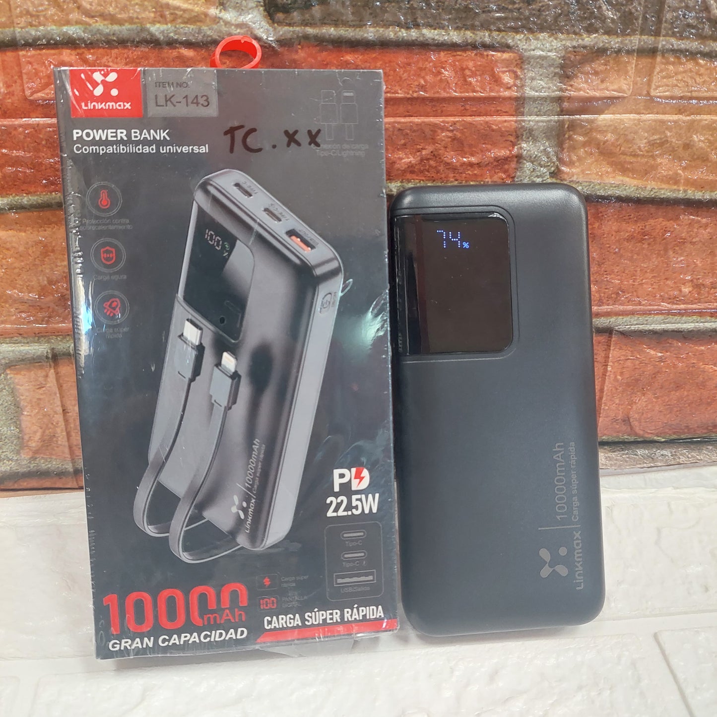 Bateria portatil 10000mah Cod:4403 driver:01