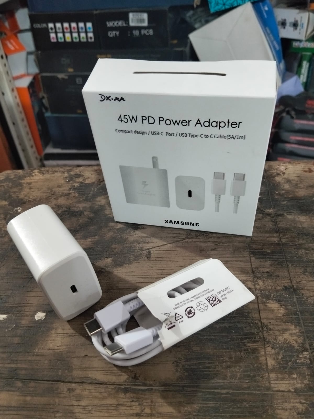 cargador Tipo  C a C 45W para celulares Samsung Cod:1598