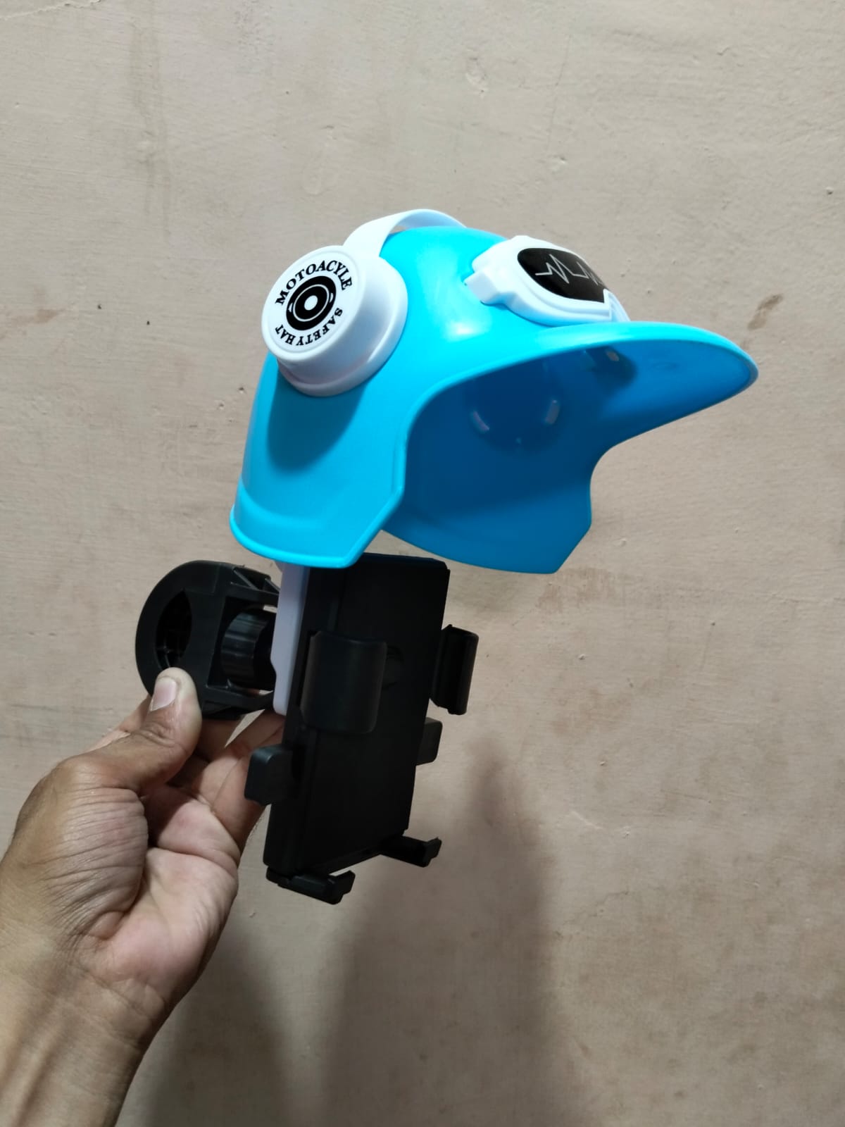 Soporte de celular moto con casco Cod:13455 driver:01