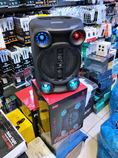 Parlante Bluetooth 8" con microfono Cod:3081 driver:02