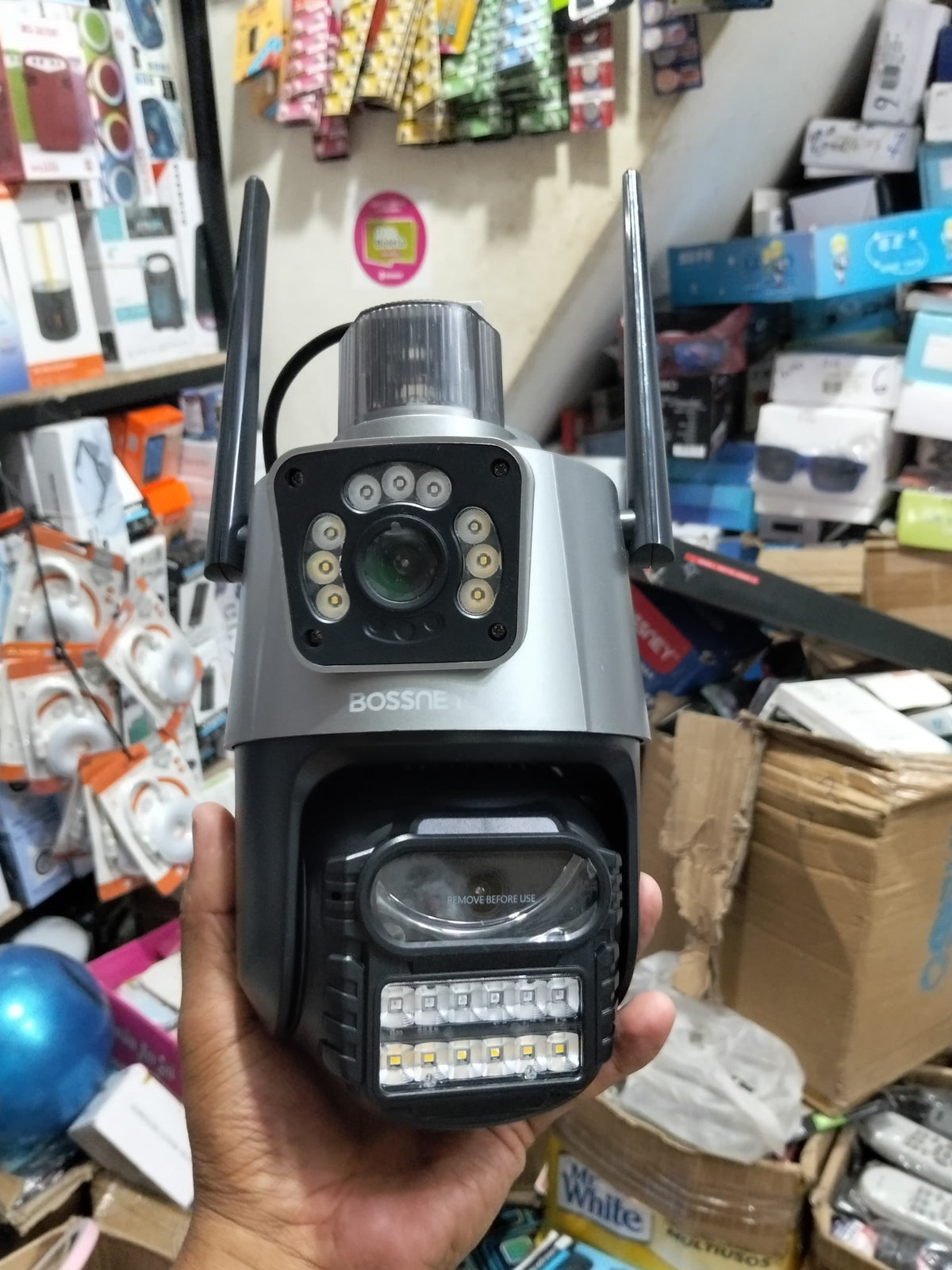 Camara de seguridad doble lente Cod:3054 driver :01