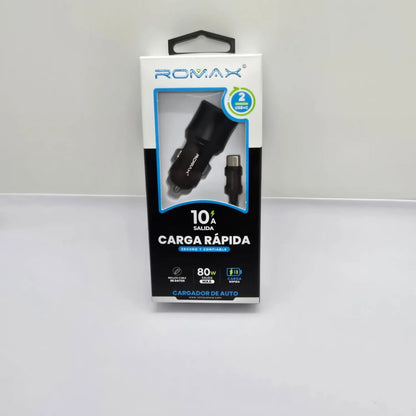 cigarrera  cargador para carro 100W Cod:1299 driver :01