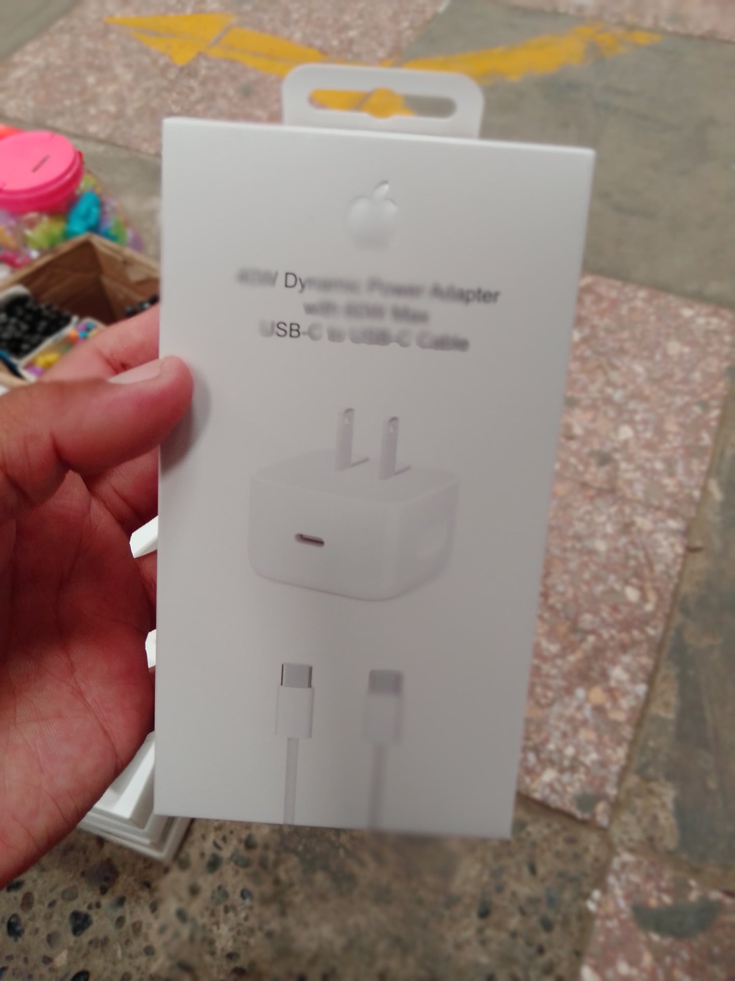 Cargador iPhone 40W tipo C Cod:1461 driver :01