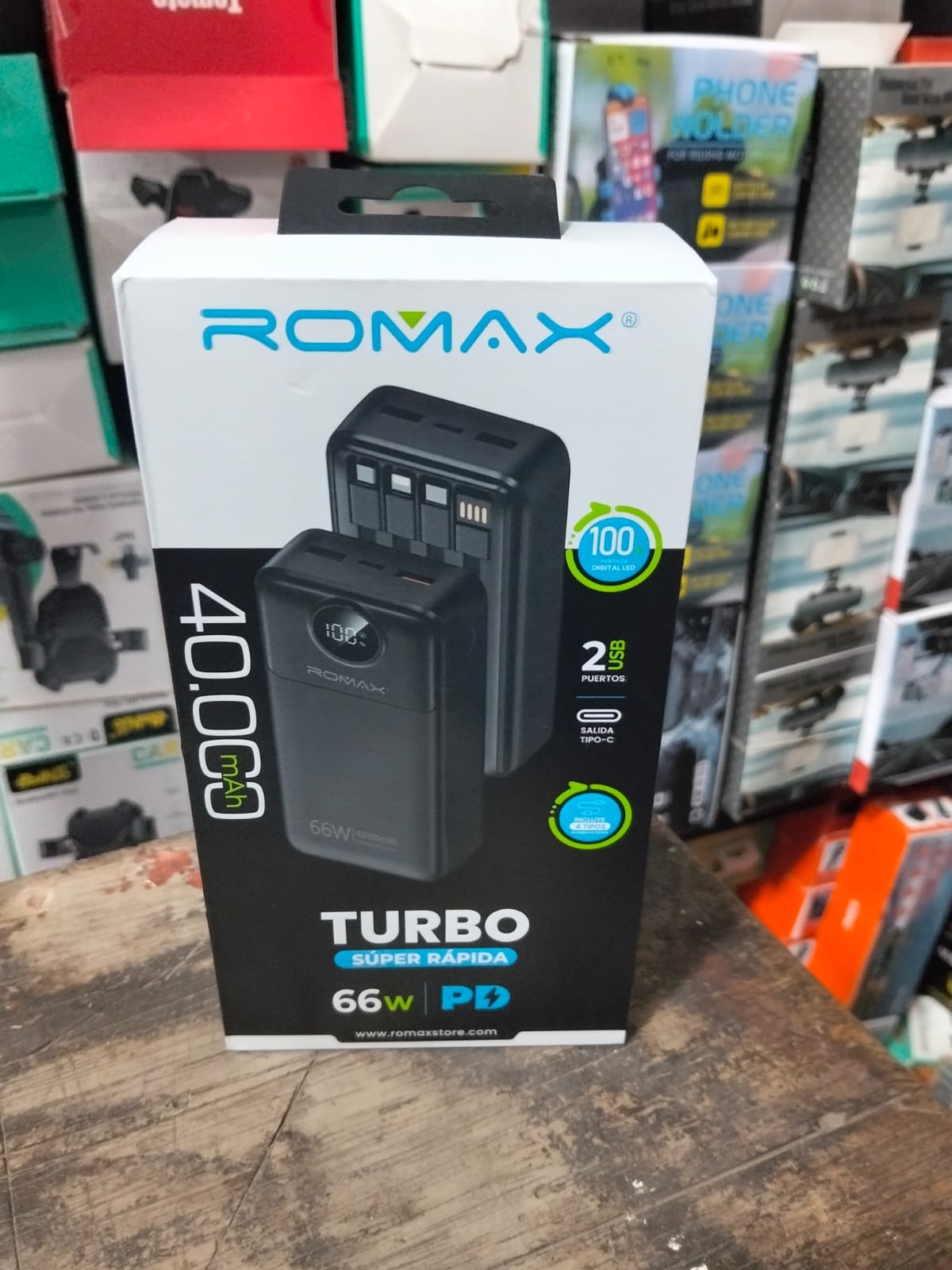 Bateria portatil 40000mah cod:1291 driver:01