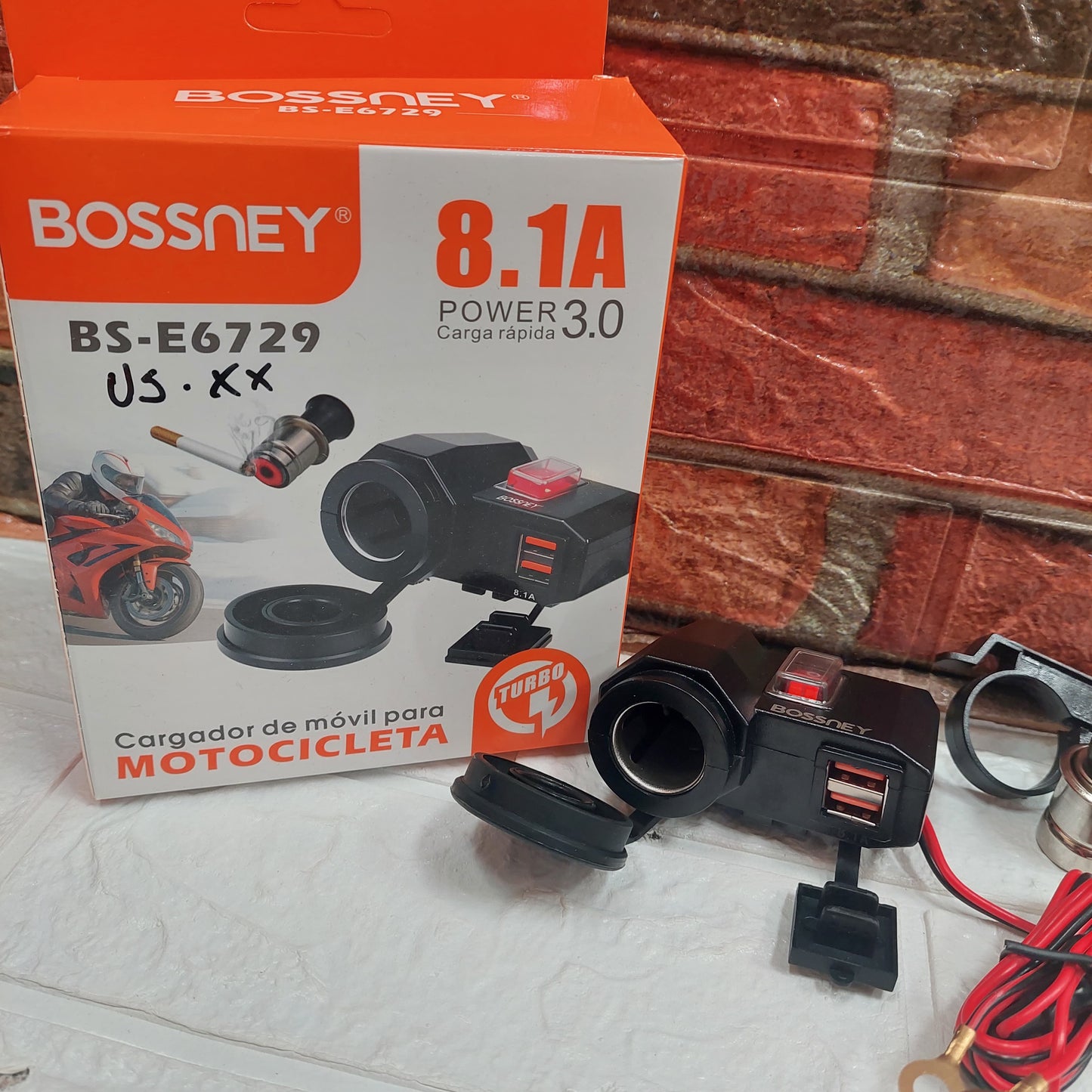 Cargador para moto Cod:3221 Driver:01