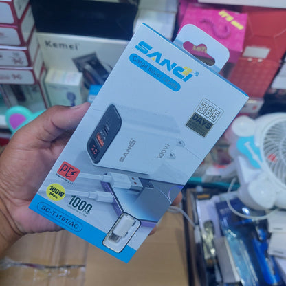 Cargador 100w tipo C  Cod: 1196 driver: 02