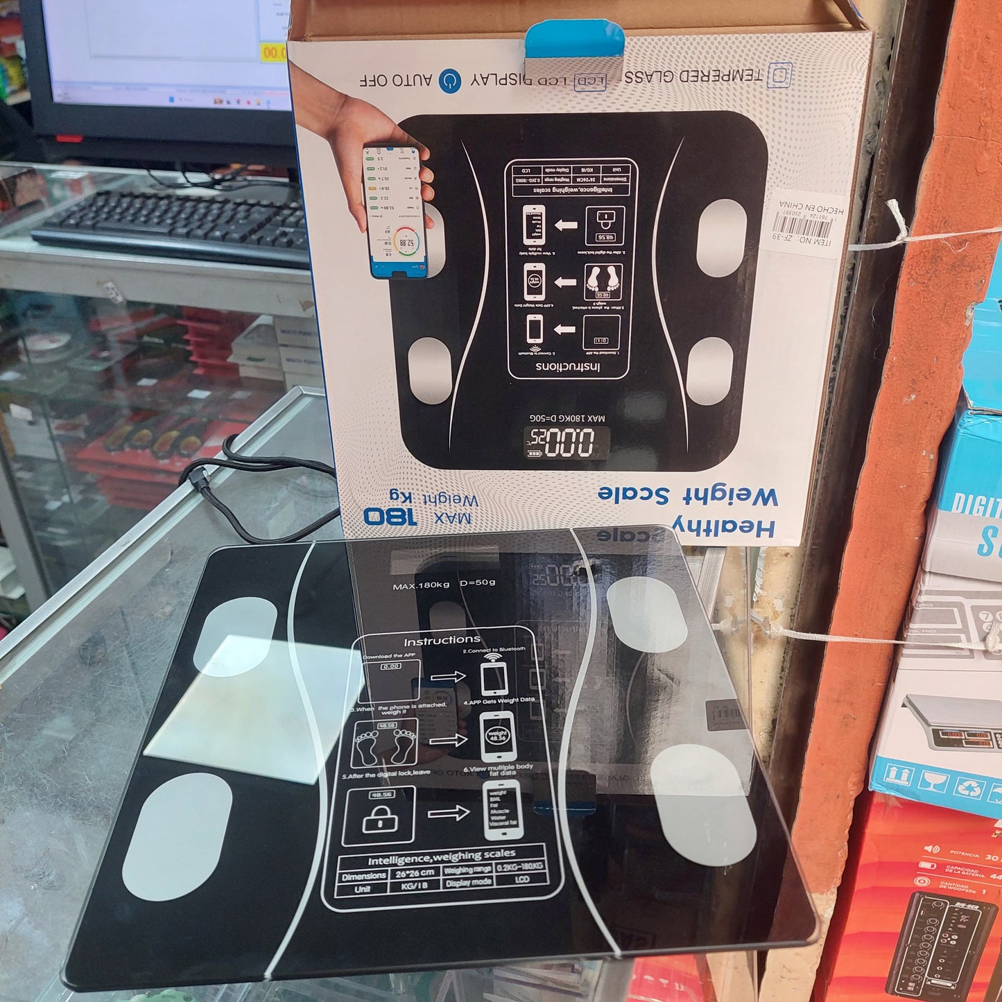 balanza digital  a Pilas Cod:5064 Driver :03