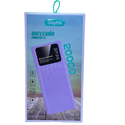 Bateria portatil 20000mah cod:1194.  driver:02