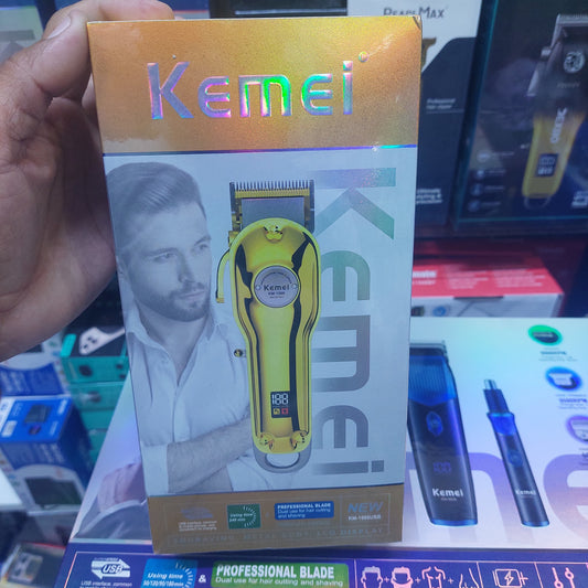 Maquina profesional Inalambrica cortar cabello Km1986 Cod:3341 Driver 02