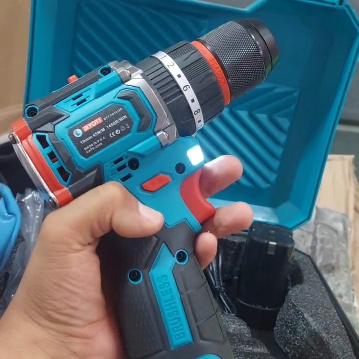 Atornillador Inalambrico 48V doble batería Cod:6083 driver :01