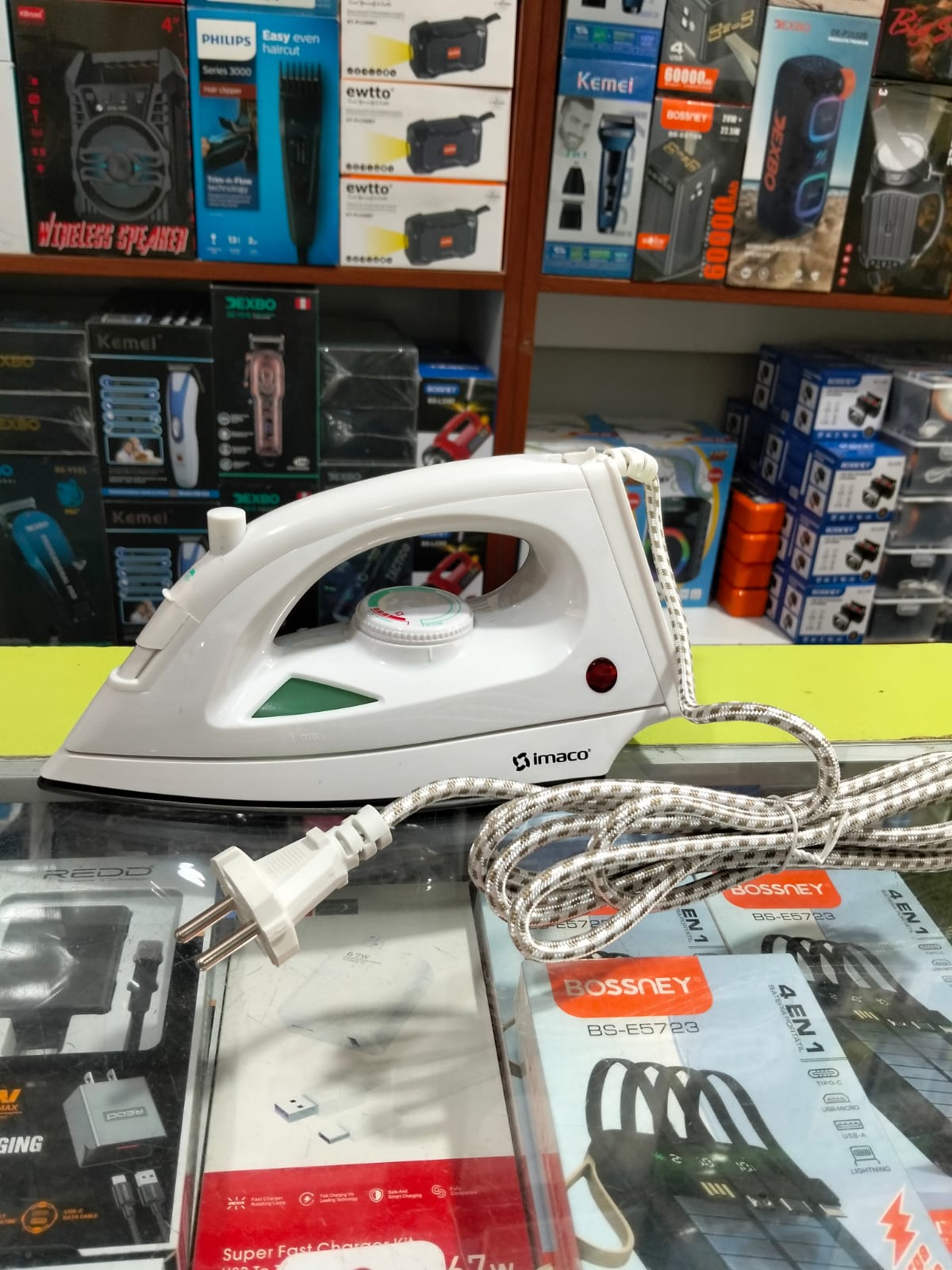 Plancha a vapor 12000watts Cod:1394 driver:05