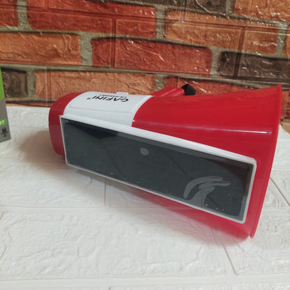 Megafono Solar Bluetooth con Linterna Grabación Sirena Cod:3326 Driver :05