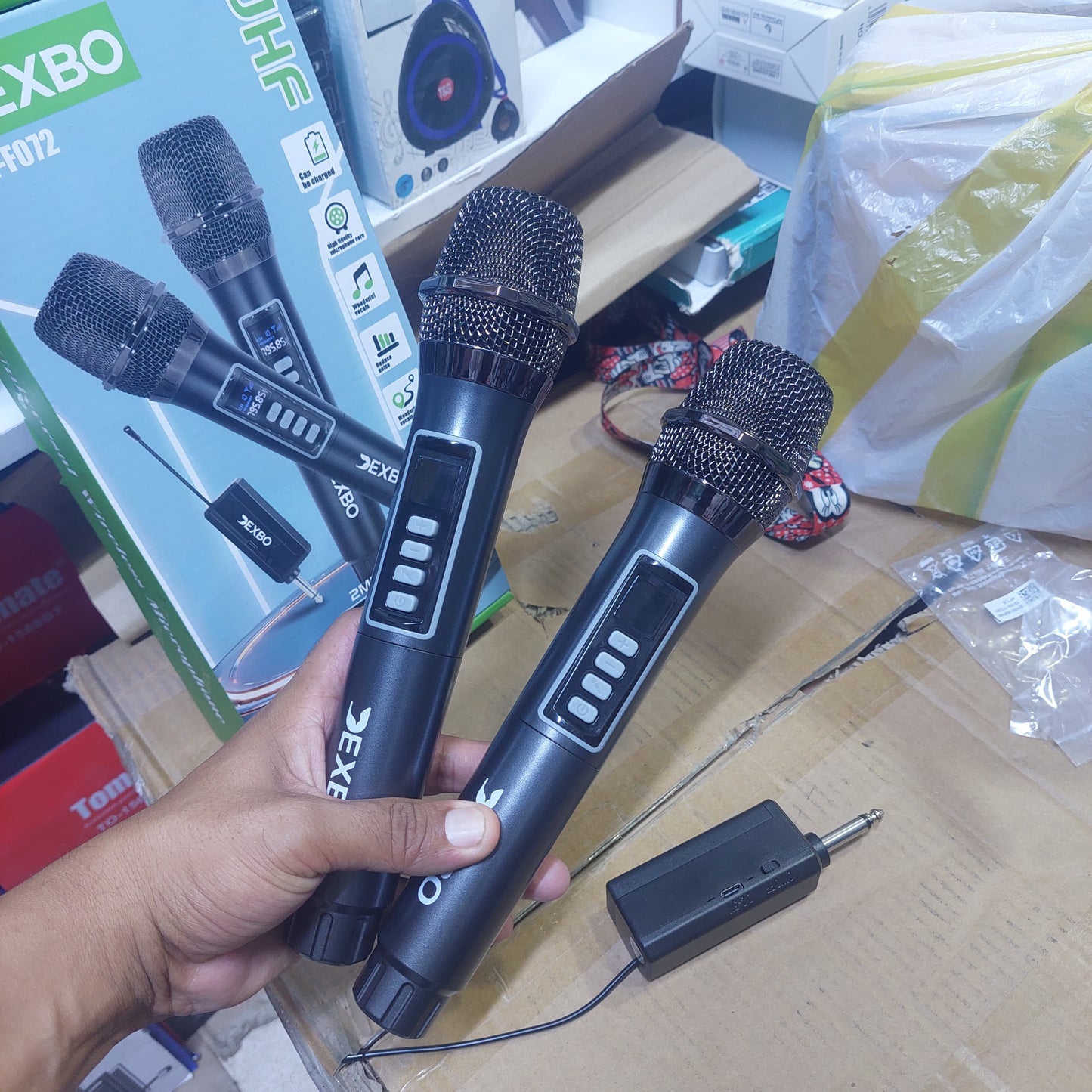 Microfono inalambrico pack x 2 Cod:1178 driver :02