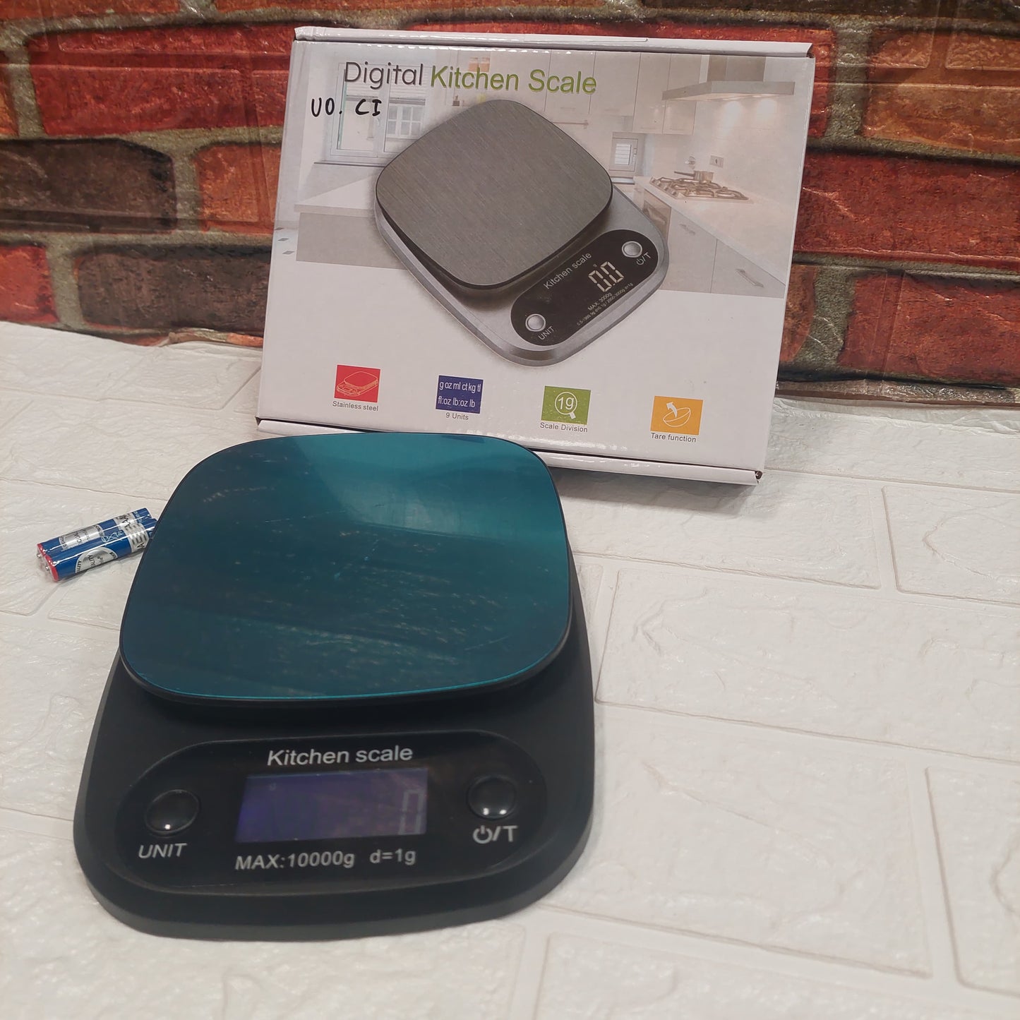 balanza gramera digital 10Kg Cod:3385 Driver:01