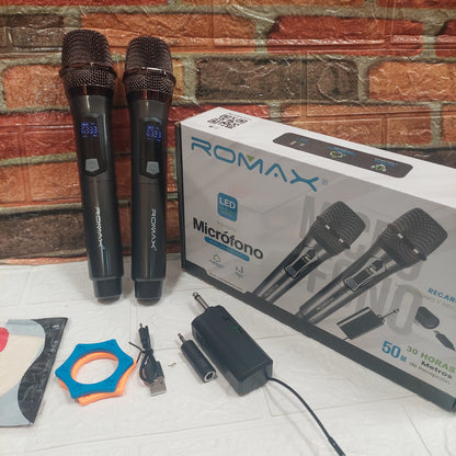Microfono pack x 2 Cod:5054 Driver:01