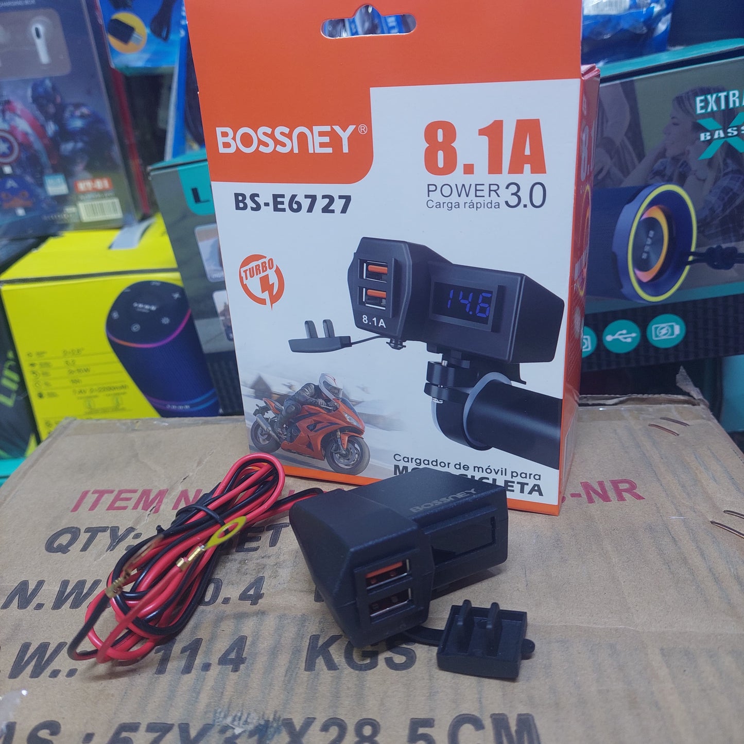 Cargador para moto 8.1A Cod:6021 driver :02