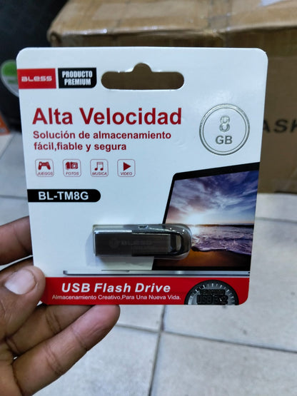 Memoria USB  8 GB Cod:1429 driver :02