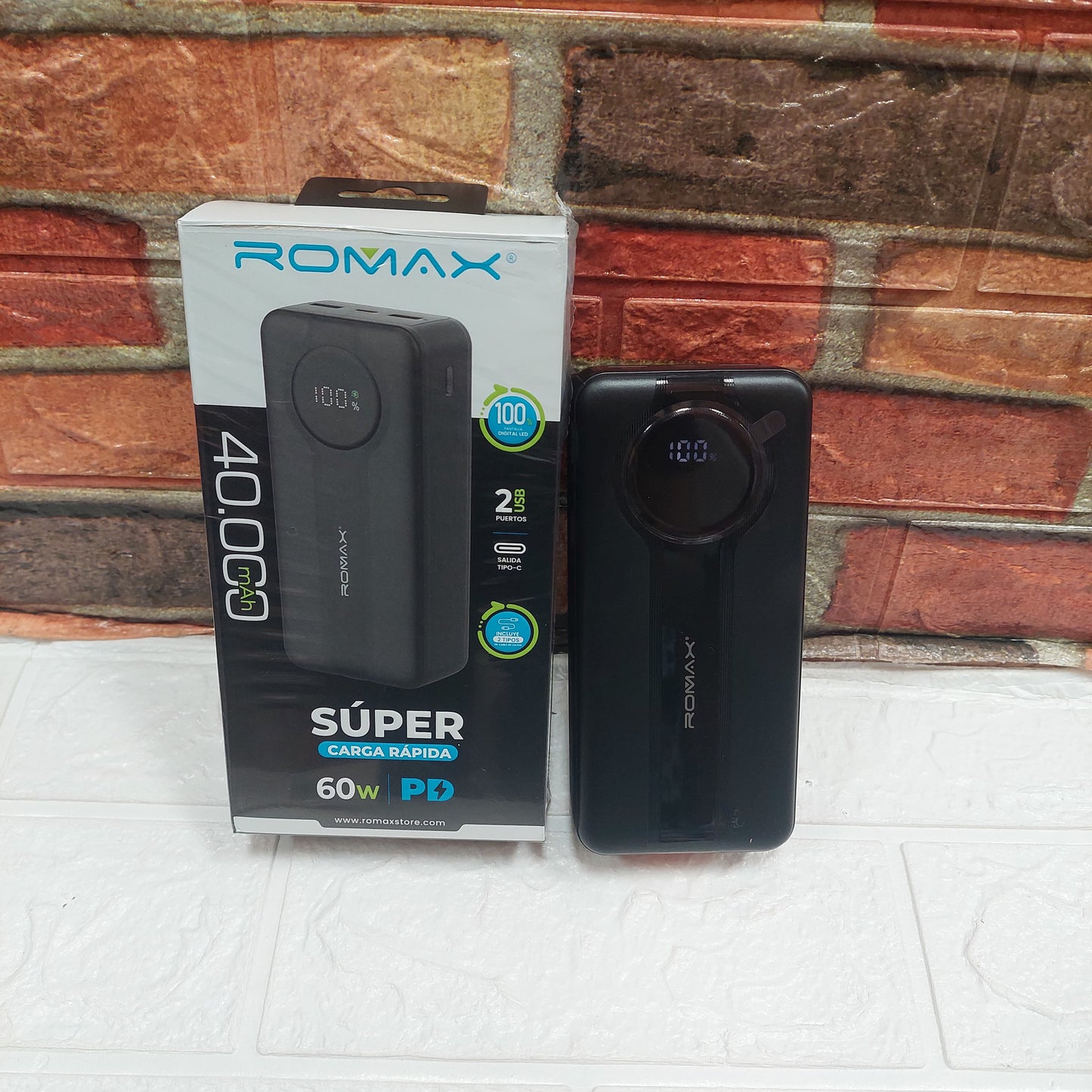 Bateria portatil 40000mah  Cod:3219 Driver:01