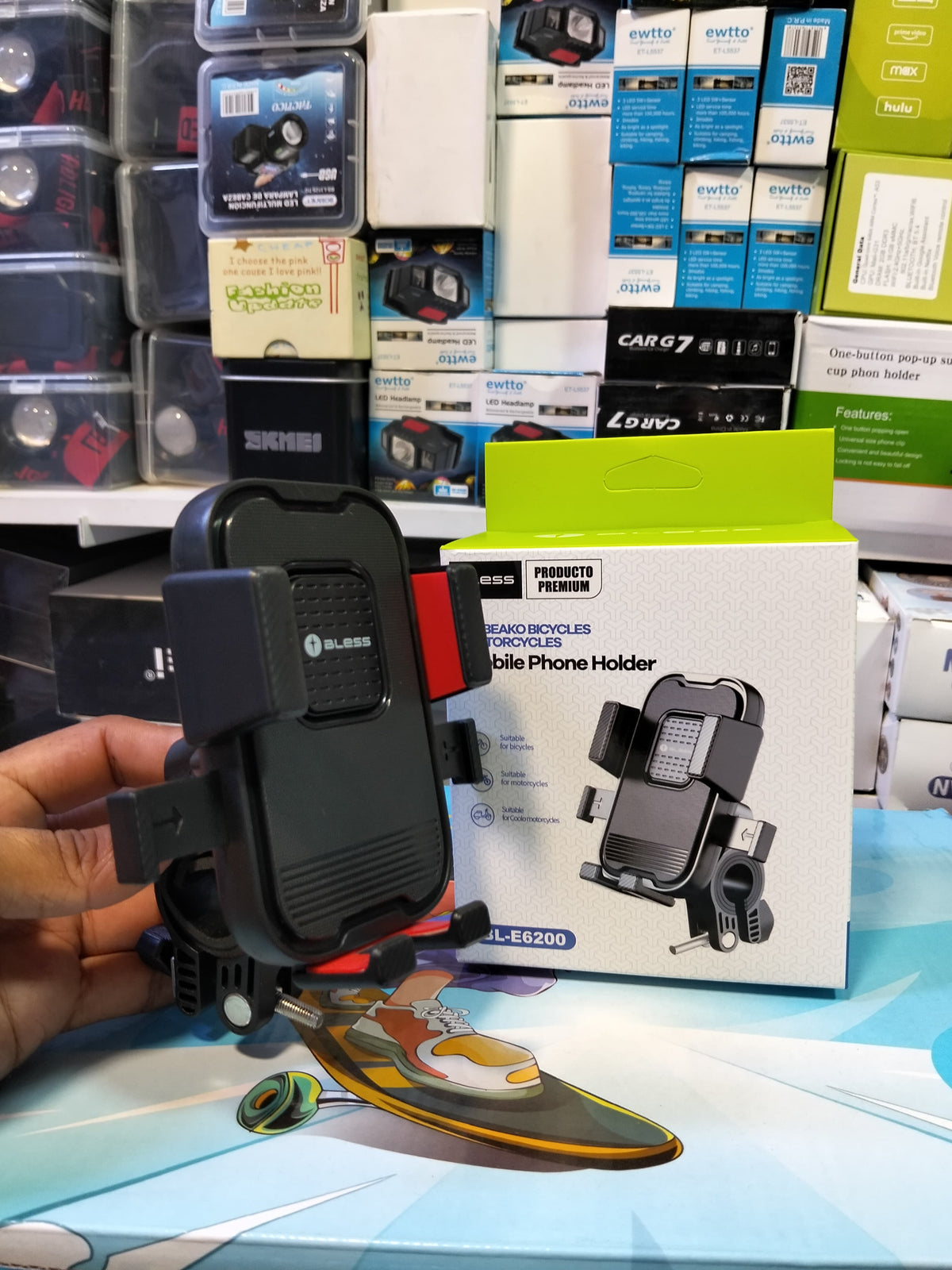 Soporte de celular para moto Cod:3065 driver :02